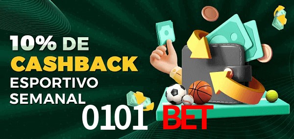 10% de bônus de cashback na 0101 bet